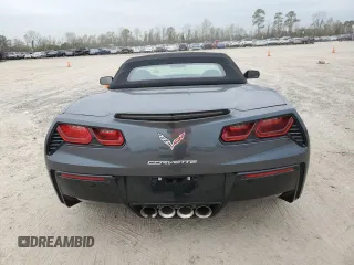 2014 Chevrolet Corvette 3LT with VIN 1G1YF3D70E5127778, listed as a Copart auction lot 41439415 with 38,572 mi miles and Salvage Title. Bid and sale history available at carsss.com. Image 6.