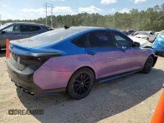 2018 Genesis G80 Sport z VIN KMHGN4JB2JU223881, wystawiony jako Copart lot #56557435 z przebiegiem Nie podano mil oraz Szkoda całkowita • Salvage title. Historia ofert i sprzedaży dostępna na DreamBid. Obrazek 3.
