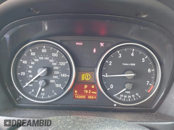 2011 BMW 3 Series 328i xDrive with VIN WBAPK7G53BNN85078, listed as a IAAI auction lot 41705410 with 142,695 mi miles and . Bid and sale history available at carsss.com. Image 7.