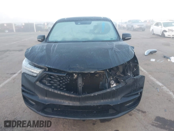 2020 Acura RDX w/A-Spec Pkg with VIN 5J8TC2H60LL031956, listed as a IAAI auction lot 41663869 with 65,210 mi miles. Bid and sale history available at carsss.com. Image 6.