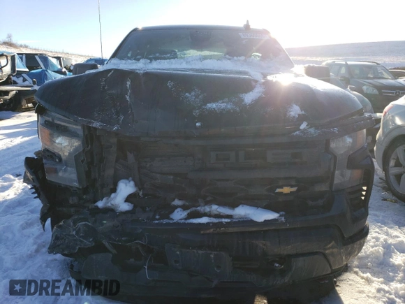 2023 Chevrolet Silverado 1500 Custom with VIN 3GCPDBEK4PG147047, listed as a Copart auction lot 89360665 with 73,611 mi miles and Salvage Title. Bid and sale history available at DreamBid. Image 5.
