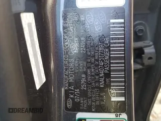 2015 Kia Cadenza Premium with VIN KNALN4D74F5177897, listed as a Copart auction lot 78867304 with 47,087 mi miles and Salvage Title. Bid and sale history available at carsss.com. Image 12.