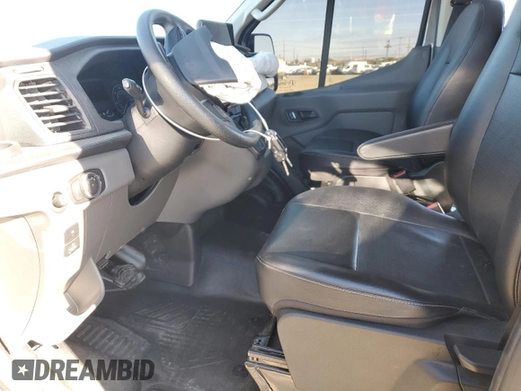 2024 Ford Transit Cargo with VIN 1FTBR1Y85RKA07509, listed as a Copart auction lot 42248405 with Not Provided miles and Salvage Title. Bid and sale history available at DreamBid. Image 7.