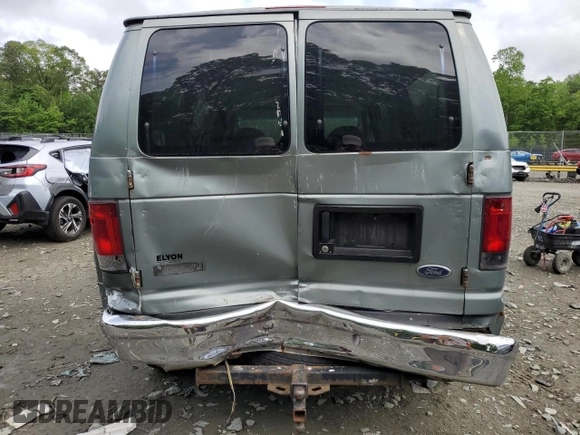 2006 Ford Econoline Passenger XL with VIN 1FBNE31L56HA16906, listed as a Copart auction lot 55937755 with 216,416 mi miles and Salvage title. Bid and sale history available at DreamBid. Image 6.