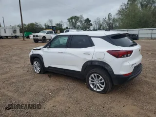 2024 Chevrolet TrailBlazer LS with VIN KL79MNSL8RB091954, listed as a Copart auction lot 89108565 with 51,221 mi miles and Salvage Title. Bid and sale history available at DreamBid. Image 2.