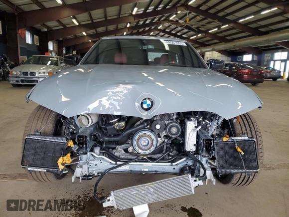 2025 BMW 3 Series M340i xDrive with VIN 3MW69FT03S8E94648, listed as a Copart auction lot 48561965 with 6,093 mi miles and Salvage Title. Bid and sale history available at carsss.com. Image 5.