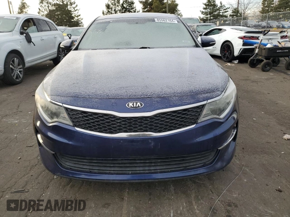 2018 Kia Optima LX with VIN 5XXGT4L34JG226240, listed as a Copart auction lot 85562164 with 118,278 mi miles and Non Repairable. Bid and sale history available at carsss.com. Image 5.