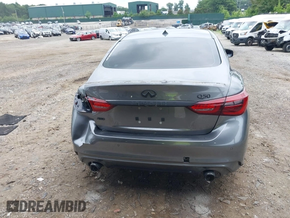 2018 Infiniti Q50 Sport with VIN JN1EV7AR4JM432729, listed as a IAAI auction lot 39949005 with 67,743 mi miles and . Bid and sale history available at DreamBid. Image 16.