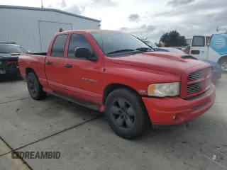 2004 Dodge 1500 SLT with VIN 1D7HA18D84J294069, listed as a Copart auction lot 43310285 with 129,897 mi miles and Salvage Title. Bid and sale history available at carsss.com. Image 4.