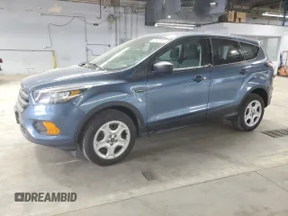 2018 Ford Escape S with VIN 1FMCU0F73JUB98813, listed as a Copart auction lot 58910765 with 120,076 mi miles and Salvage title. Bid and sale history available at DreamBid. Image 1.