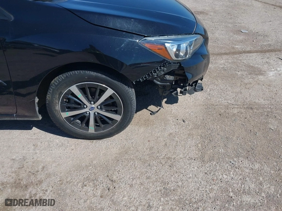 2019 Subaru Impreza Premium with VIN 4S3GKAD65K3627534, listed as a IAAI auction lot 41764771 with 106,408 mi miles. Bid and sale history available at carsss.com. Image 6.
