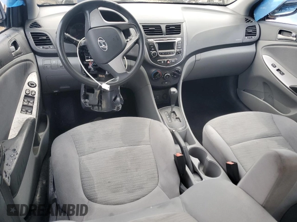 2016 Hyundai Accent SE z VIN KMHCT4AE7GU106949, wystawiony jako Copart lot #57749325 z przebiegiem Nie podano mil oraz Szkoda całkowita • Salvage title. Historia ofert i sprzedaży dostępna na DreamBid. Obrazek 8.
