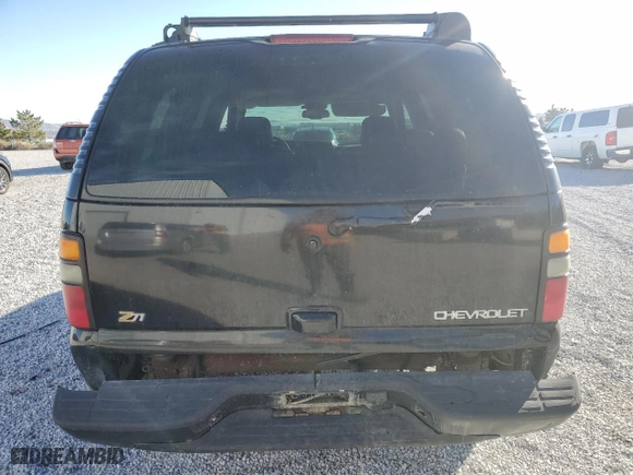 2004 Chevrolet Tahoe LT with VIN 1GNEK13ZX4R257966, listed as a Copart auction lot 83430864 with 0 mi miles and Salvage Title. Bid and sale history available at carsss.com. Image 6.
