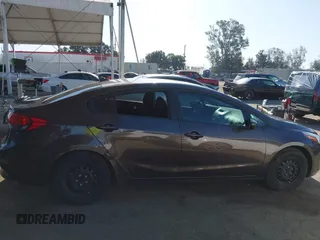 2017 Kia Forte LX with VIN 3KPFK4A72HE118996, listed as a IAAI auction lot 41978859 with 75,191 mi miles. Bid and sale history available at carsss.com. Image 13.