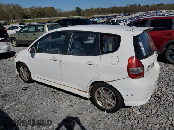 2007 Honda Fit Sport with VIN JHMGD37637S048913, listed as a Copart auction lot 50009635 with 290,131 mi miles and Clean Title. Bid and sale history available at carsss.com. Image 2.