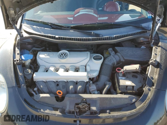 2007 Volkswagen Beetle with VIN 3VWRW31C37M514607, listed as a Copart auction lot 55757795 with 45,366 mi miles and Salvage title. Bid and sale history available at DreamBid. Image 11.