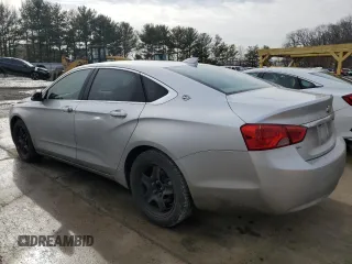 2017 Chevrolet Impala LS with VIN 1G11Z5S33HU118653, listed as a Copart auction lot 43614345 with 74,006 mi miles and Salvage Title. Bid and sale history available at DreamBid. Image 2.