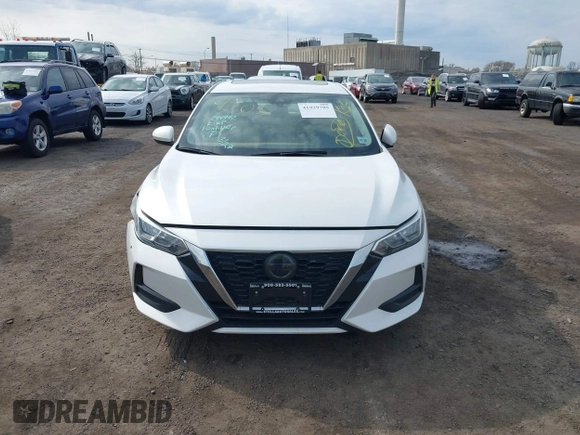 2021 Nissan Sentra SV with VIN 3N1AB8CV2MY324442, listed as a IAAI auction lot 41929705 with 74,685 mi miles and . Bid and sale history available at DreamBid. Image 12.