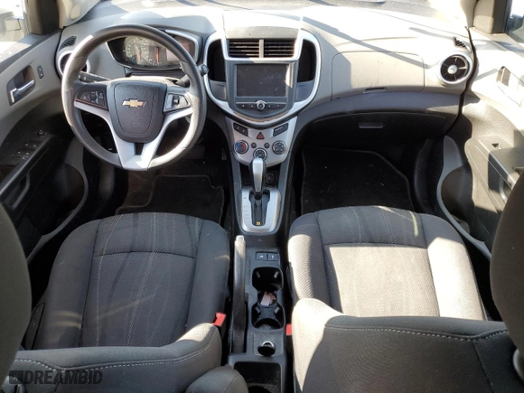 2017 Chevrolet Sonic LT with VIN 1G1JD5SH9H4124595, listed as a Copart auction lot 50126025 with 96,612 mi miles and Salvage Title. Bid and sale history available at carsss.com. Image 8.