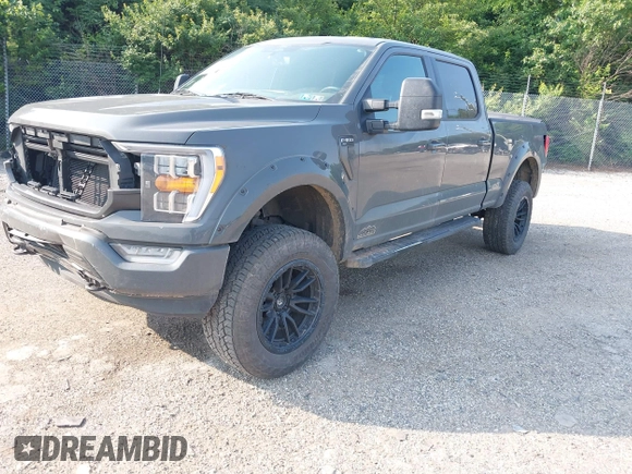 2021 Ford F-150 XL with VIN 1FTFW1E85MKD35973, listed as a IAAI auction lot 42381874 with 57,982 mi miles and . Bid and sale history available at DreamBid. Image 18.