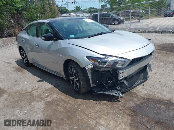 2018 Nissan Maxima SL with VIN 1N4AA6AP3JC391392, listed as a IAAI auction lot 42581182 with 31,195 mi miles and . Bid and sale history available at DreamBid. Image 1.