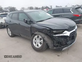 2022 Chevrolet Blazer LT z VIN 3GNKBDRSXNS223071, wystawiony jako IAAI lot #41560775 z przebiegiem 50 088 mil mil oraz . Historia ofert i sprzedaży dostępna na DreamBid. Obrazek 1.
