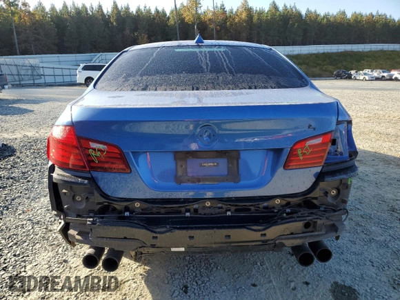 2016 BMW M5 with VIN WBSFV9C53GG343466, listed as a Copart auction lot 76460794 with 66,351 mi miles and Salvage Title. Bid and sale history available at carsss.com. Image 6.