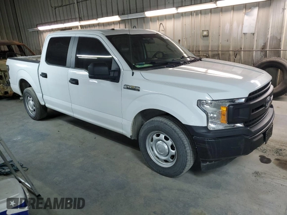 2018 Ford F-150 XL with VIN 1FTEW1CG2JFB05981, listed as a Copart auction lot 51690155 with 62,904 mi miles and Clean Title. Bid and sale history available at DreamBid. Image 4.