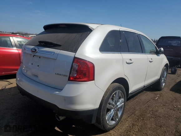 2013 Ford Edge Limited with VIN 2FMDK3KC2DBC60775, listed as a Copart auction lot 47280865 with 193,256 mi miles and Salvage Title. Bid and sale history available at carsss.com. Image 3.