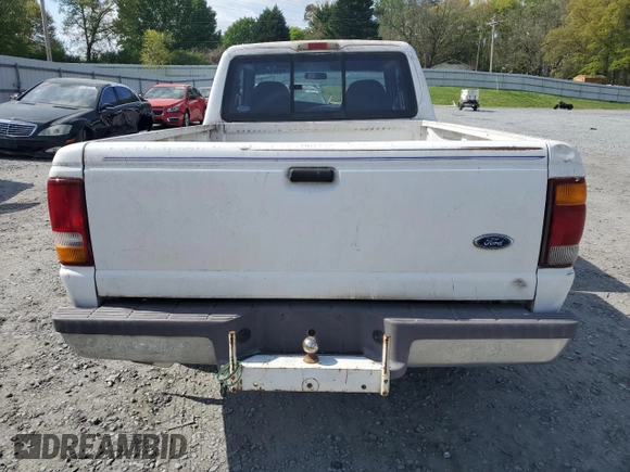 1995 Ford Ranger XL with VIN 1FTCR14A6SPA01420, listed as a Copart auction lot 51836425 with 165,640 mi miles and Salvage Title. Bid and sale history available at DreamBid. Image 6.
