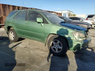 1999 Lexus RX 300 Luxury SUV with VIN JT6HF10U7X0084314, listed as a Copart auction lot 77635654 with 145,078 mi miles and Salvage Title. Bid and sale history available at carsss.com. Image 4.
