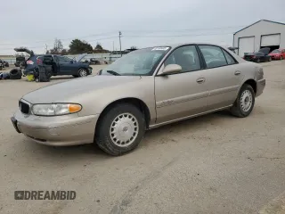 2002 Buick Century Custom with VIN 2G4WS52J721232072, listed as a Copart auction lot 48190405 with 96,127 mi miles and Salvage Title. Bid and sale history available at carsss.com. Image 1.