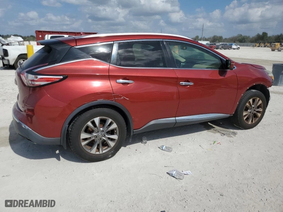 2015 Nissan Murano S with VIN 5N1AZ2MG0FN288655, listed as a Copart auction lot 88937045 with 157,717 mi miles and Salvage Title. Bid and sale history available at carsss.com. Image 3.
