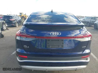 2023 Audi Q4 e-tron Sportback Premium Plus with VIN WA132BFZ4PP063171, listed as a IAAI auction lot 41213898 with 12,708 mi miles. Bid and sale history available at carsss.com. Image 16.