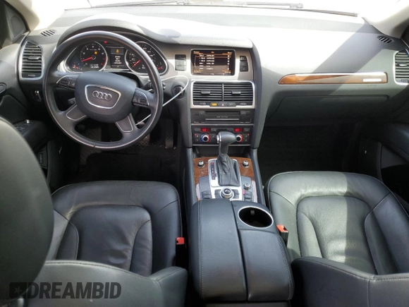 2013 Audi Q7 3.0T Premium Plus with VIN WA1LGBFE7DD005955, listed as a Copart auction lot 50262895 with 76,354 mi miles and Salvage Title. Bid and sale history available at carsss.com. Image 8.