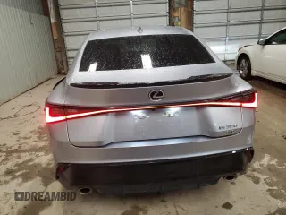 2024 Lexus IS 350 F Sport with VIN JTHGZ1E29R5034442, listed as a Copart auction lot 81814194 with 2,838 mi miles and Salvage title. Bid and sale history available at DreamBid. Image 6.