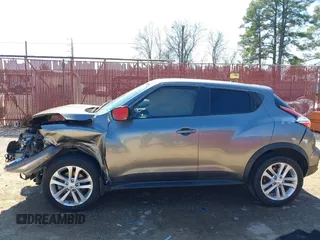 2015 Nissan Juke S with VIN JN8AF5MR3FT506748, listed as a IAAI auction lot 41596464 with 1 mi miles. Bid and sale history available at carsss.com. Image 15.