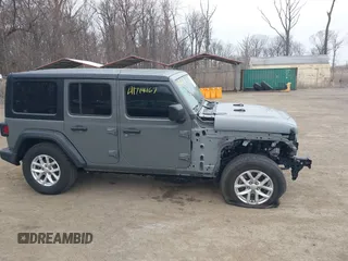 2023 Jeep Wrangler Sport S with VIN 1C4HJXDN0PW638934, listed as a IAAI auction lot 41719467 with 16,686 mi miles and . Bid and sale history available at DreamBid. Image 14.