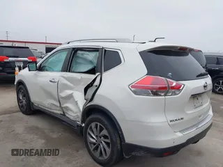 2015 Nissan Rogue SL with VIN 5N1AT2MT6FC761145, listed as a IAAI auction lot 41447918 with 97,021 mi miles. Bid and sale history available at carsss.com. Image 14.
