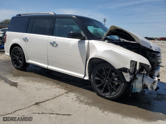 2019 Ford Flex Limited EcoBoost with VIN 2FMHK6DT3KBA16677, listed as a Copart auction lot 51474865 with 55,866 mi miles and Salvage Title. Bid and sale history available at carsss.com. Image 4.