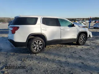 2021 GMC Acadia SLE with VIN 1GKKNKLA2MZ148828, listed as a Copart auction lot 48356075 with 63,191 mi miles and Salvage Title. Bid and sale history available at DreamBid. Image 3.