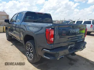 2021 GMC Sierra 1500 AT4 with VIN 1GTP9EED4MZ348768, listed as a IAAI auction lot 40190373 with 55,110 mi miles. Bid and sale history available at carsss.com. Image 3.