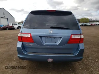 2007 Honda Odyssey EX-L with VIN 5FNRL38777B095914, listed as a Copart auction lot 53208585 with 254,710 mi miles and Salvage Title. Bid and sale history available at carsss.com. Image 6.