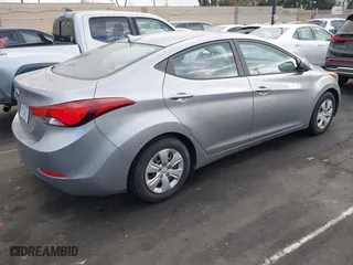 2016 Hyundai Elantra SE with VIN 5NPDH4AE7GH785402, listed as a IAAI auction lot 41902194 with 101,593 mi miles. Bid and sale history available at carsss.com. Image 4.