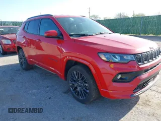 2023 Jeep Compass Limited with VIN 3C4NJDCN1PT543677, listed as a IAAI auction lot 41970030 with 35,524 mi miles and . Bid and sale history available at carsss.com. Image 1.