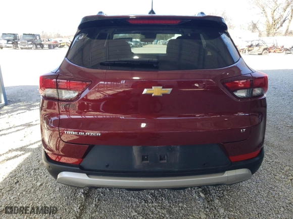 2024 Chevrolet TrailBlazer LT with VIN KL79MPSL6RB155307, listed as a Copart auction lot 48709715 with 10,625 mi miles and Salvage Title. Bid and sale history available at carsss.com. Image 6.