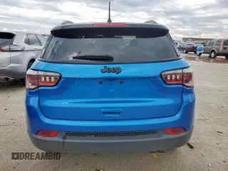 2019 Jeep Compass Latitude with VIN 3C4NJCBB0KT715532, listed as a Copart auction lot 55669805 with 78,036 mi miles and Salvage title. Bid and sale history available at DreamBid. Image 6.