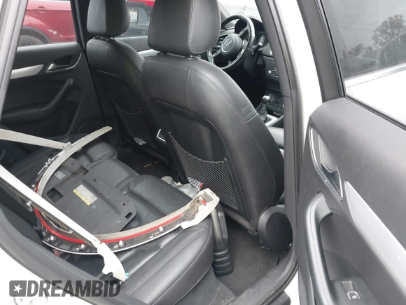 2015 Audi Q3 2.0T Premium Plus with VIN WA1EFCFS9FR002651, listed as a IAAI auction lot 41755613 with 111,281 mi miles. Bid and sale history available at carsss.com. Image 8.