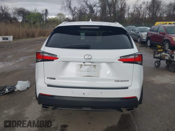 2017 Lexus NX with VIN JTJBARBZ3H2110771, listed as a IAAI auction lot 41961883 with 62,240 mi miles. Bid and sale history available at carsss.com. Image 17.