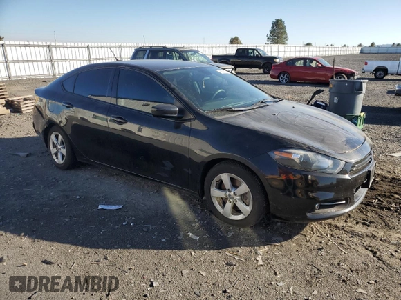 2016 Dodge Dart SXT with VIN 1C3CDFBA9GD689151, listed as a Copart auction lot 75023014 with 117,993 mi miles and Salvage Title. Bid and sale history available at carsss.com. Image 4.